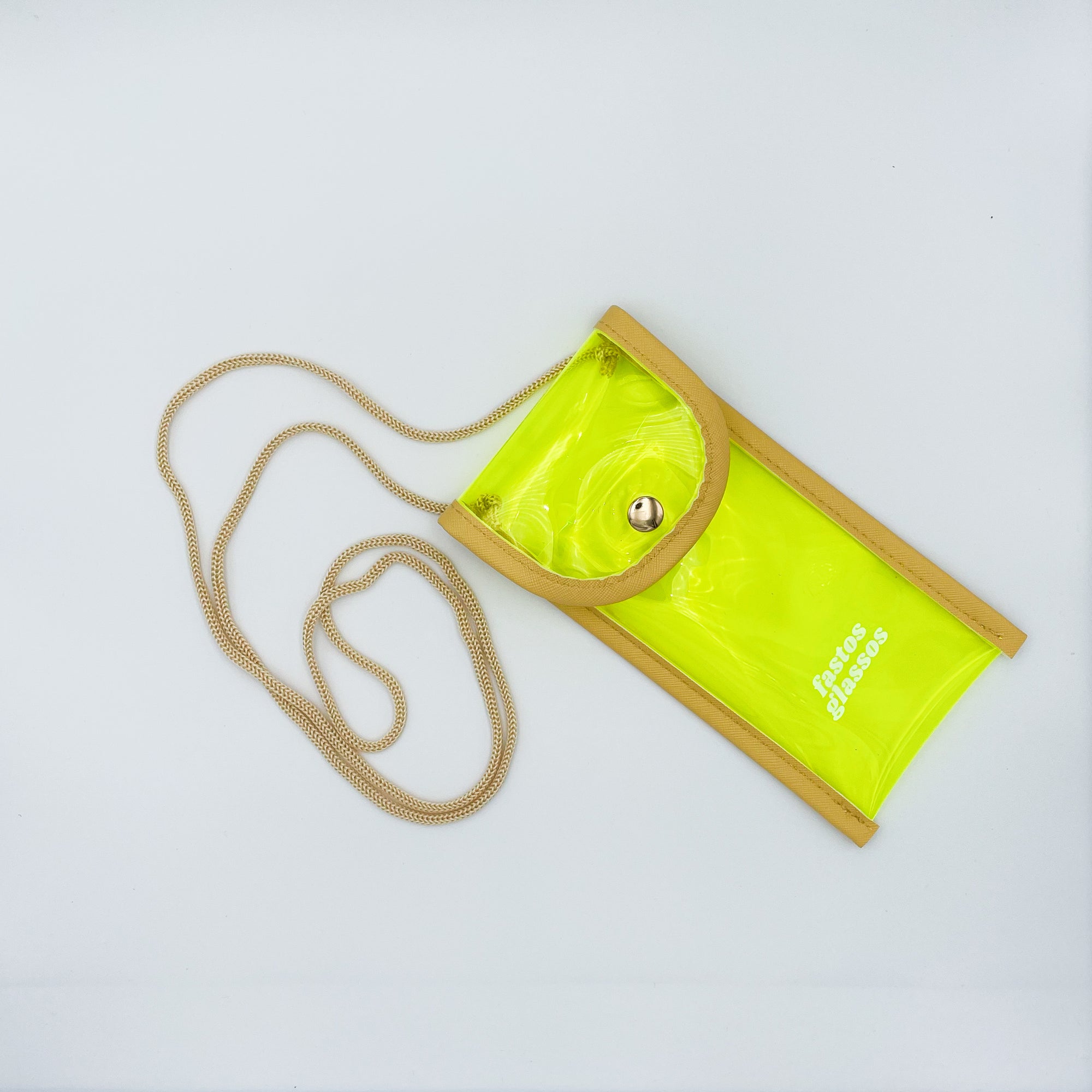 Sunglass Case - Neon Yellow