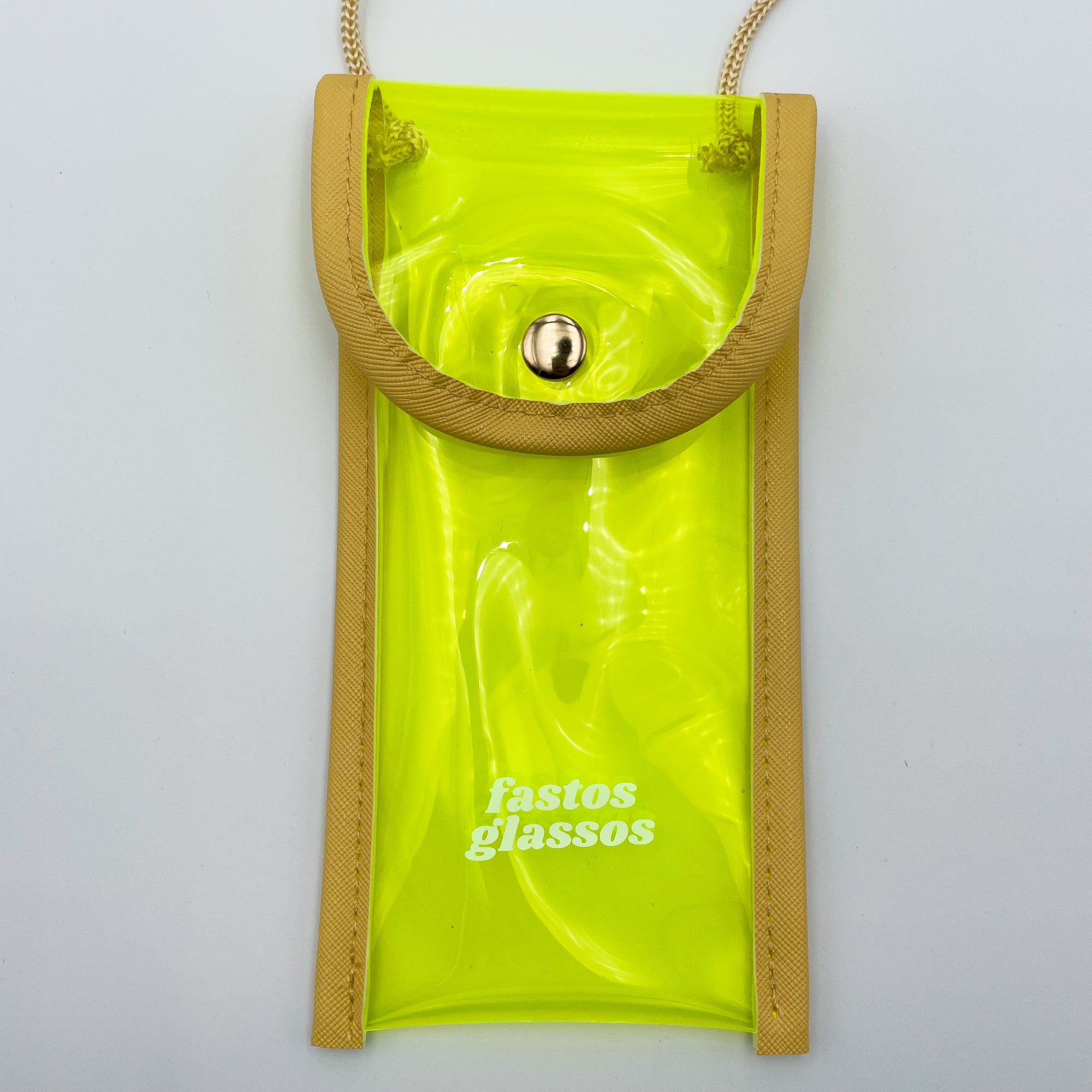 Sunglass Case - Neon Yellow