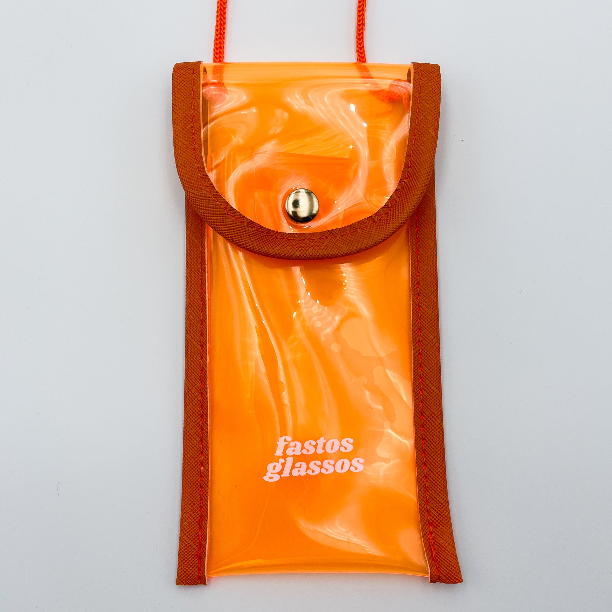 Sunglass Case - Neon Orange